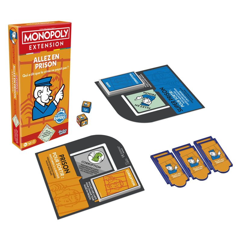 Afbeelding laden in galerijviewer, Monopoly uitbreiding ga naar de gevangenis
