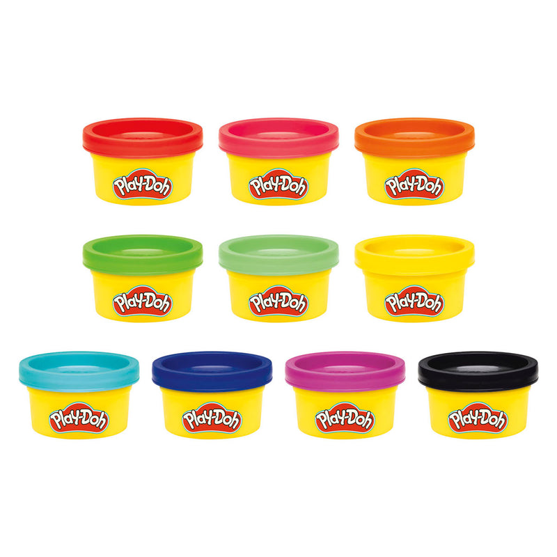 Afbeelding laden in galerijviewer, Play-doh party pack - 10 kleipotjes
