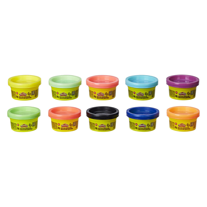 Afbeelding laden in galerijviewer, Play-doh party pack - 10 kleipotjes
