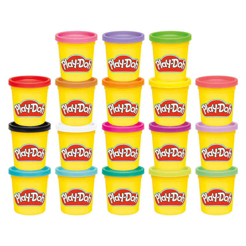 Afbeelding laden in galerijviewer, Play-doh stel je alles voor - 18 kleipotjes
