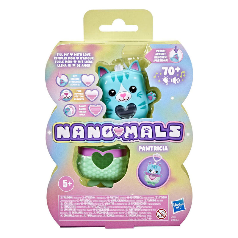 Afbeelding laden in galerijviewer, Hasbro nanomals pawtricia het blauw katje
