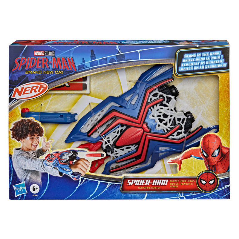 Afbeelding laden in galerijviewer, Hasbro nerf spider-man web strike blaster - 3 darts
