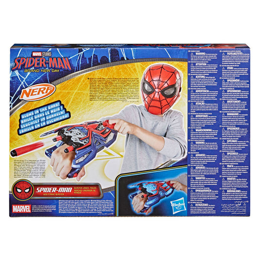 Hasbro nerf spider-man web strike blaster - 3 darts