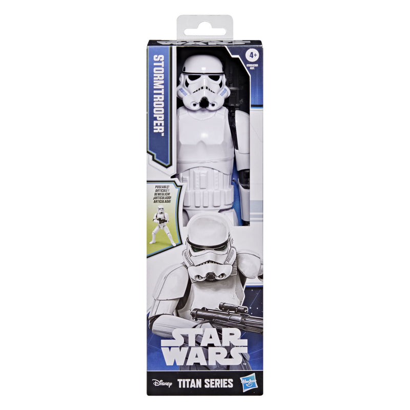 Afbeelding laden in galerijviewer, Hasbro star wars titan series stormtrooper actiefiguur
