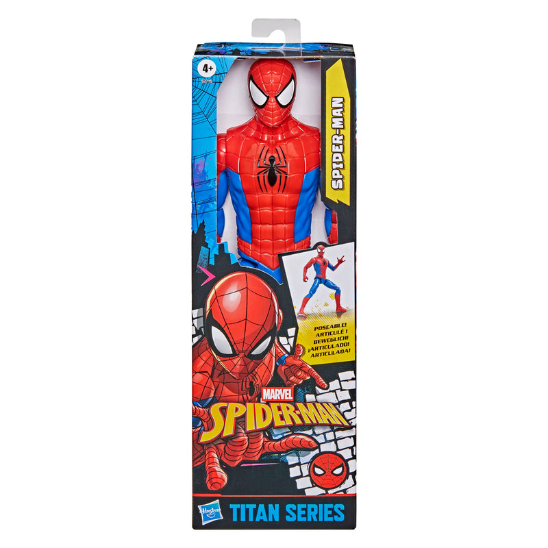 Afbeelding laden in galerijviewer, Hasbro marvel spider-man titan series spider-man speelfiguur
