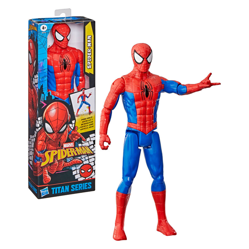 Afbeelding laden in galerijviewer, Hasbro marvel spider-man titan series spider-man speelfiguur
