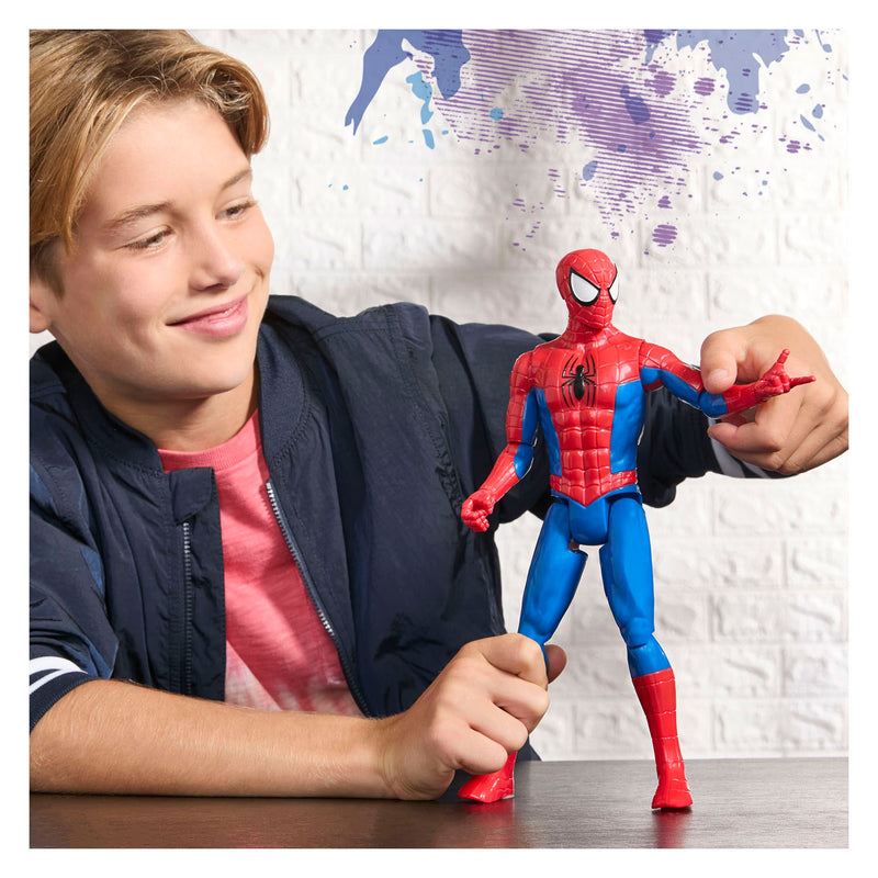 Afbeelding laden in galerijviewer, Hasbro marvel spider-man titan series spider-man speelfiguur
