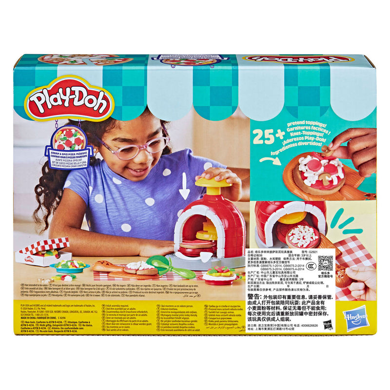 Afbeelding laden in galerijviewer, Play-doh stempelen en draaien - pizza speelset
