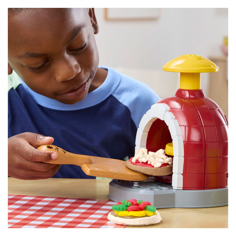Afbeelding laden in galerijviewer, Play-doh stempelen en draaien - pizza speelset

