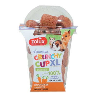 Afbeelding laden in galerijviewer, Zolux nmeal crunchy cup xl wortel

