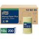 Poetspapier tork w5 vario roll 2-laags groen