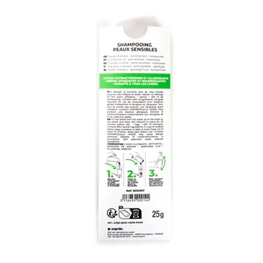 Hery shampoo poeder sensitive gevoelige huid