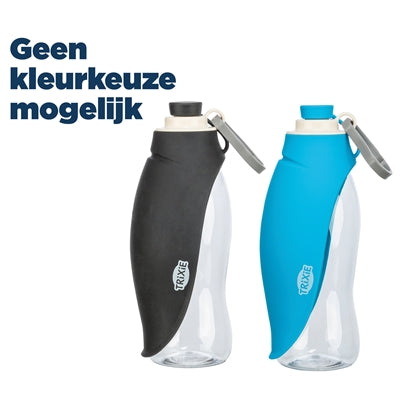 Afbeelding laden in galerijviewer, Trixie drinkfles met bakje siliconen assorti
