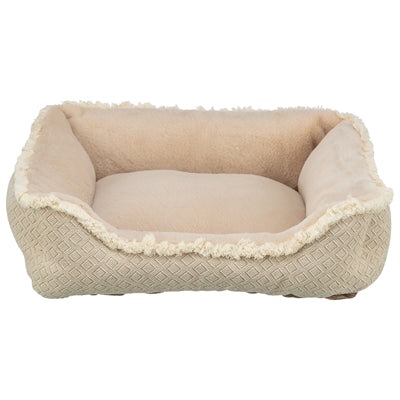 Afbeelding laden in galerijviewer, Trixie hondenmand boho rechthoekig beige
