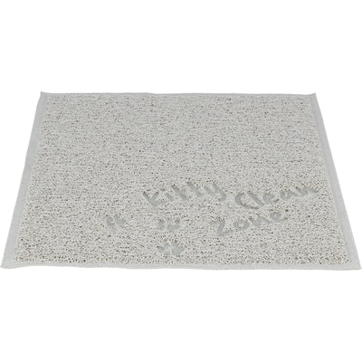 Afbeelding laden in galerijviewer, Trixie kattenbakmat pvc lichtgrijs

