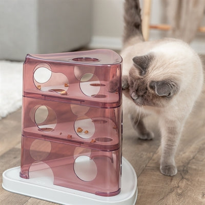 Afbeelding laden in galerijviewer, Trixie cat activity kaas toren kunststof
