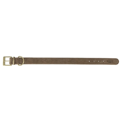 Afbeelding laden in galerijviewer, Trixie halsband hond pure leer bruin
