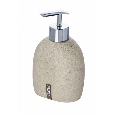 Wenko 1064966 - zeepdispenser puro beige | 2 stuks