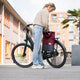 Urban Proof shopper tas 20L gerecycled rood grijs