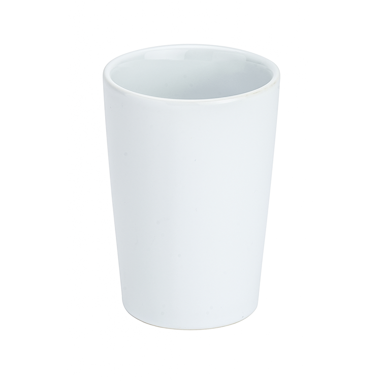 Afbeelding laden in galerijviewer, Wenko 1064995 - tandenborstelbeker coni keramiek wit | 4 stuks
