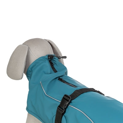 Trixie regenjas hond vimy petrol