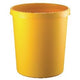 Prullenbak helit 18 liter geel