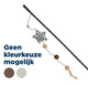 Trixie kattenhengel ster pluche met kattenkruid catnip