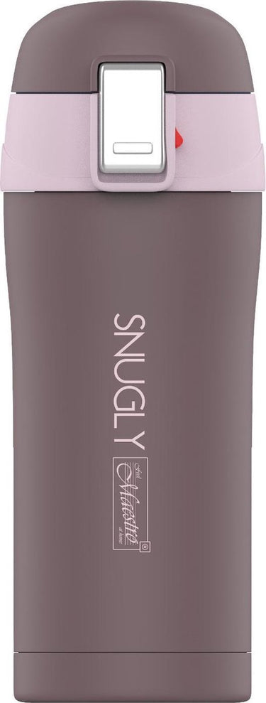 Maestro thermosfles - geïsoleerd roestvrij staal voor warme of koude dranken (300ml, bruin)
