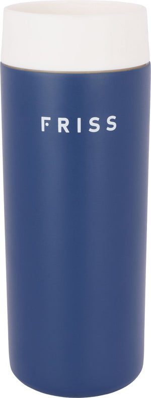 Friss travel mug - rvs - 350ml - blauw