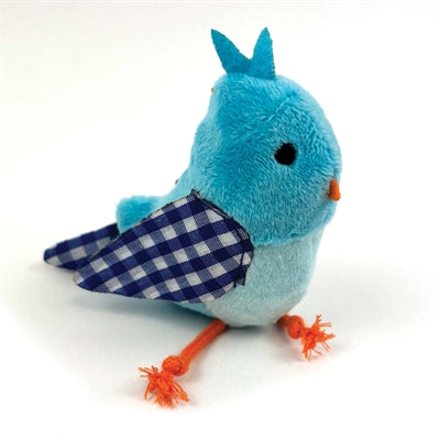 Afbeelding laden in galerijviewer, Happy pet tabby patch vogel blauw
