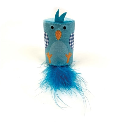 Afbeelding laden in galerijviewer, Happy pet tabby patch vogel ratel en roller blauw
