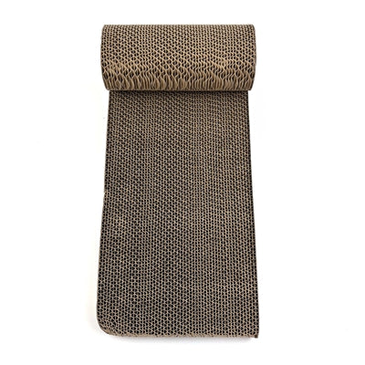 Happy pet tabby patch krabmat chaise lounge karton