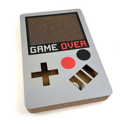 Afbeelding laden in galerijviewer, Happy pet tabby patch krabmat gameboy karton
