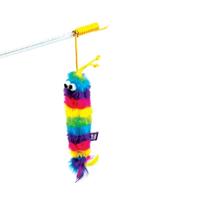 Afbeelding laden in galerijviewer, Happy pet tabby patch kattenhengel regenboog assorti
