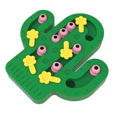 Afbeelding laden in galerijviewer, Happy pet tabby patch cactus puzzel intelligentie speelgoed
