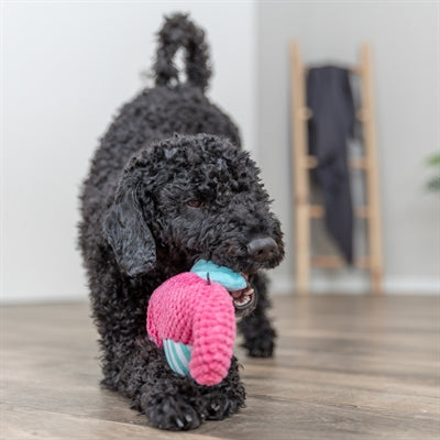 Trixie zeepaard stof roze aqua