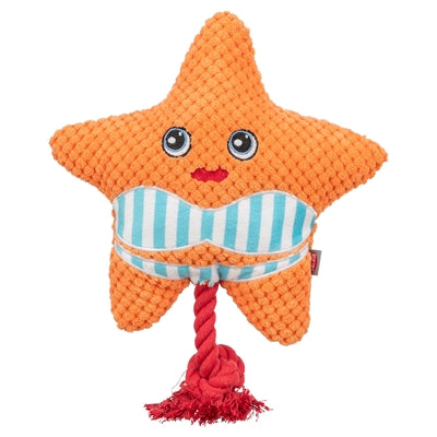 Afbeelding laden in galerijviewer, Trixie zeester met flostouw oranje
