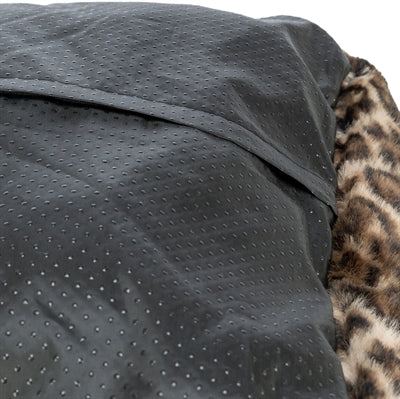 Trixie hondenmand leo hoekig panterprint bruin