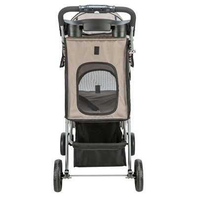 Afbeelding laden in galerijviewer, Trixie hondenbuggy maximaal 11 kg taupe
