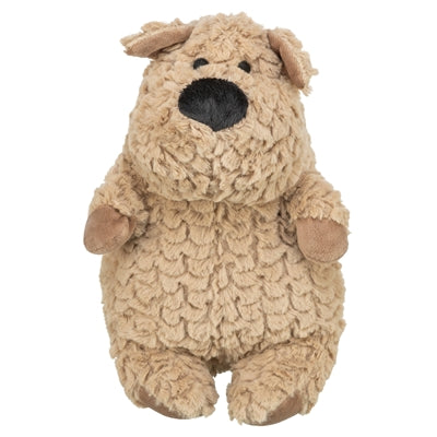 Afbeelding laden in galerijviewer, Trixie hond rond pluche bruin
