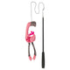 Trixie kattenhengel telescopisch grote katten met flamingo roze