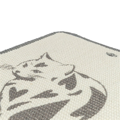 Afbeelding laden in galerijviewer, Trixie krabmat met print taupe
