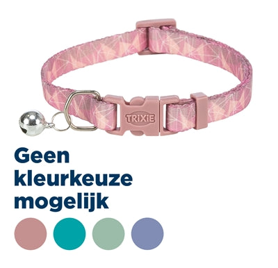Afbeelding laden in galerijviewer, Trixie kattenhalsband geometrisch motief assorti
