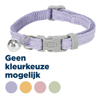 Afbeelding laden in galerijviewer, Trixie kattenhalsband geblokt motief assorti
