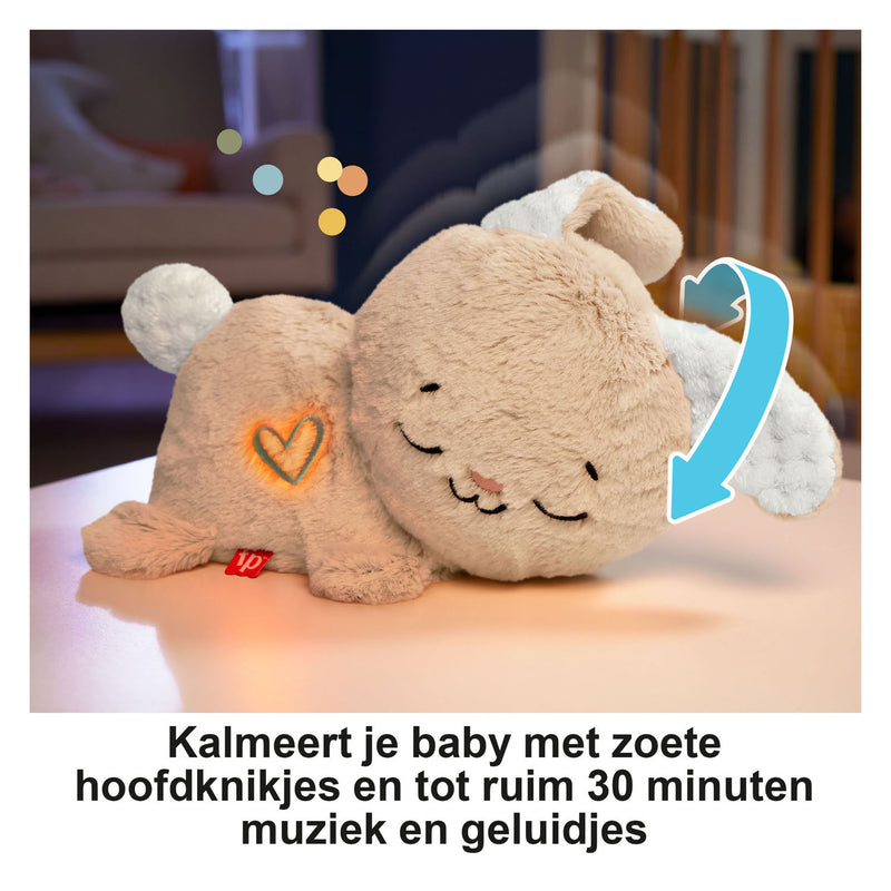 Afbeelding laden in galerijviewer, Fisher price rustgevend konijntje
