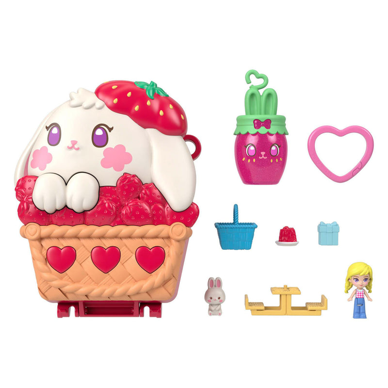 Afbeelding laden in galerijviewer, Pic polly pocket compact speelset knick van het konijn
