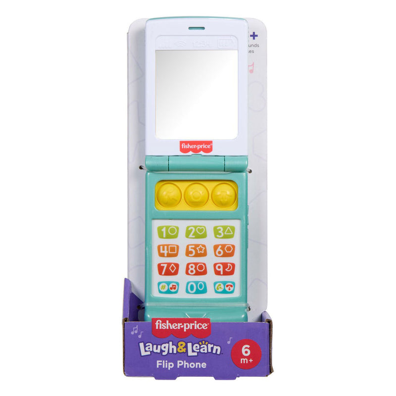 Afbeelding laden in galerijviewer, Fisher-price lachen leren klaptelefoon - muzikale leeractiviteit voor peuters
