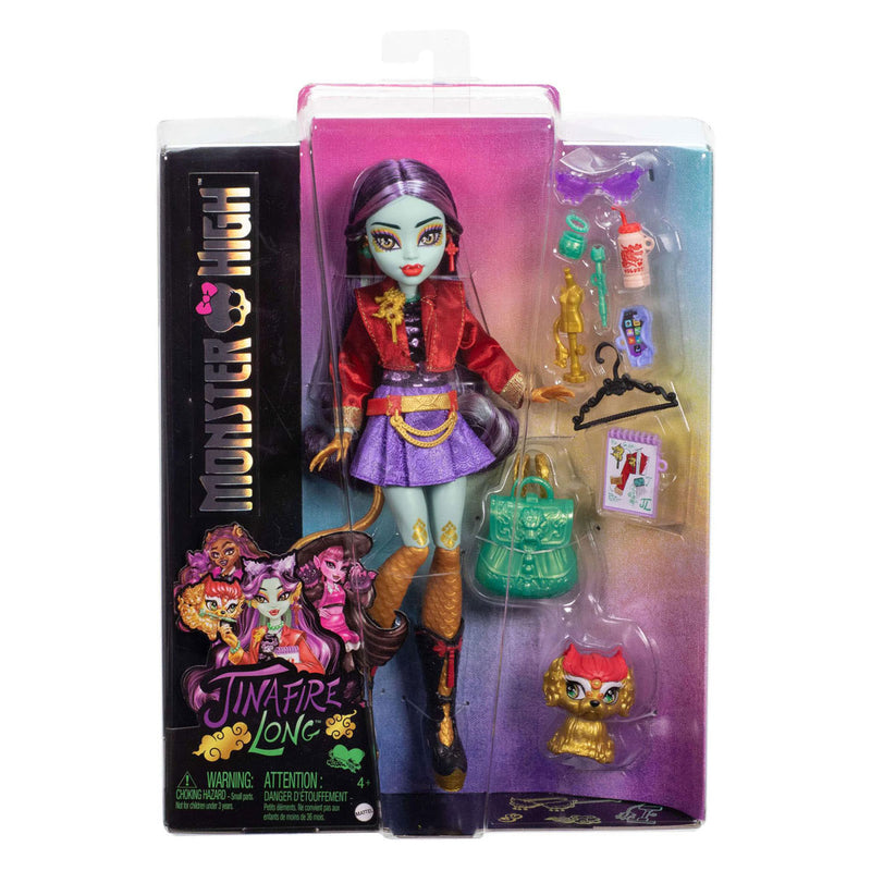 Afbeelding laden in galerijviewer, Monster high jinafire long modepop
