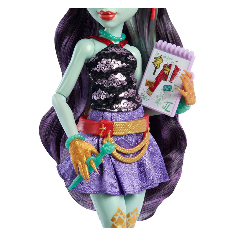 Afbeelding laden in galerijviewer, Monster high jinafire long modepop
