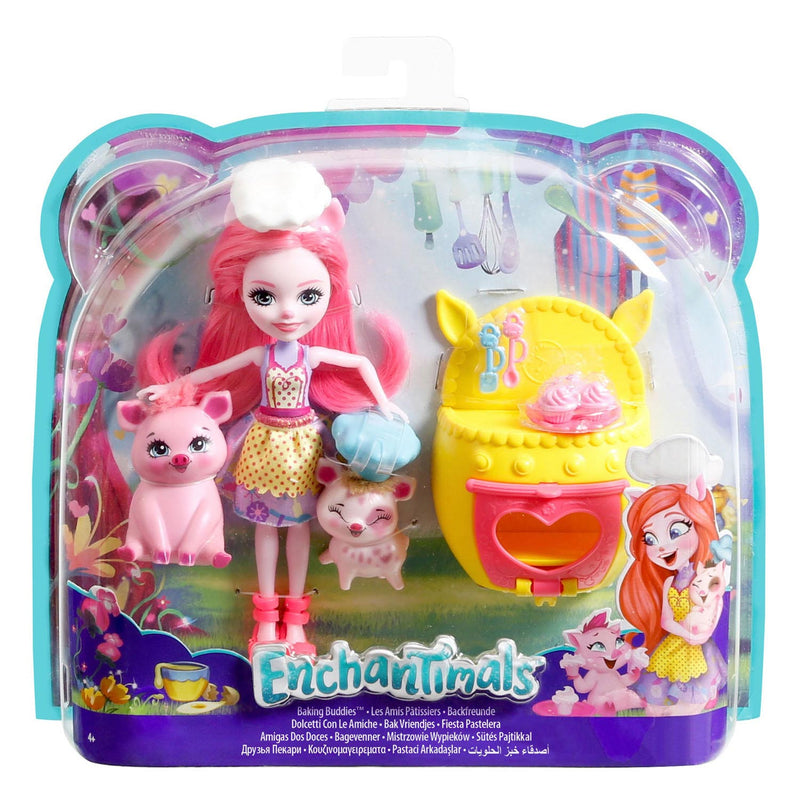 Afbeelding laden in galerijviewer, Mattel Enchantimals Bakken Varken
